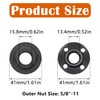 Aienxn 4PCS (2 Sets) 5/8-11 Grinder Nuts Grinder Flange Replacement