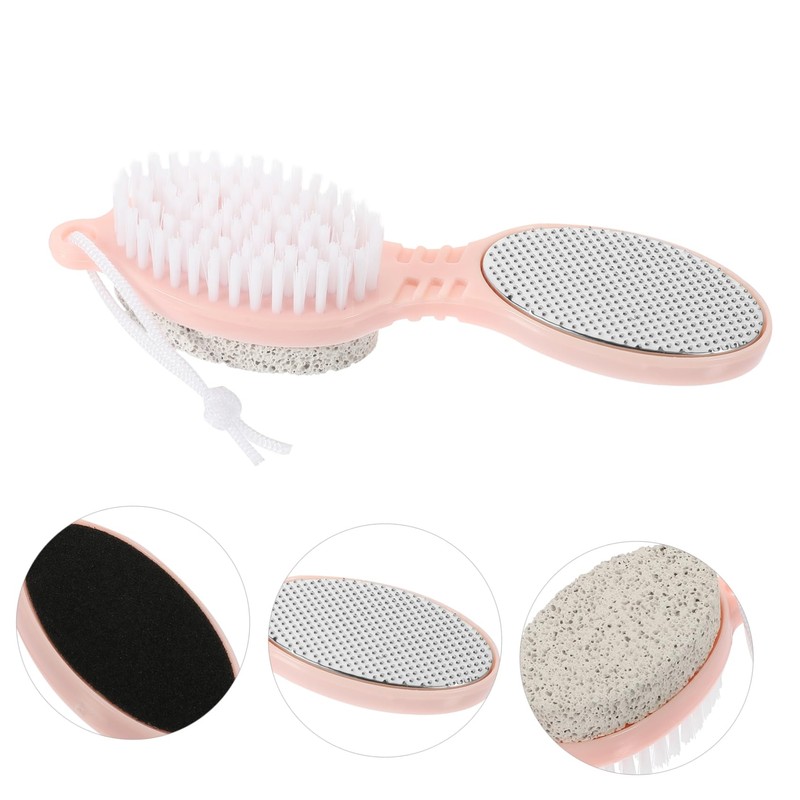 Mobestech 1pcs Foot Scrubber Brush Multi-functional Exfoliating Tool for Feet