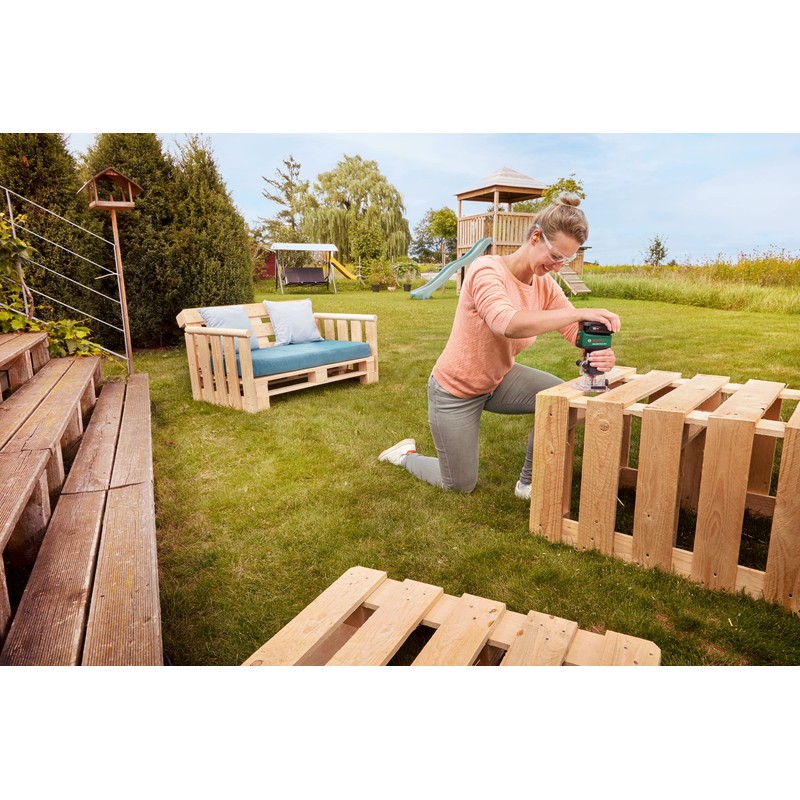 Bosch 1x Rollenführung (für Bosch Advanced TrimRouter 18V-8, Zubehör Fräse)