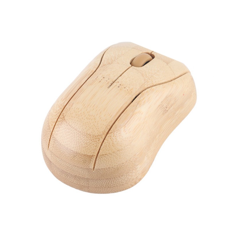 Computer Wireless Devices 2.4GHz Wireless Connection Plug and Play Bamboo