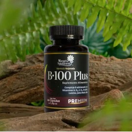 Complejo B 100 Plus Premium 60 Caps Margarita Naturalmente                                                                                            