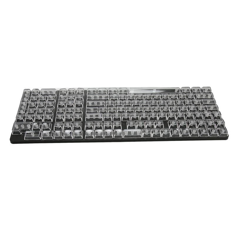 Keycap Set 132 Keys High Transparent PC CBSA Heigh Matte