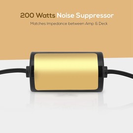 Noise Suppressor, High Output Current, Low Distortion, Anti-interference, Long Life, Ground Loop, Noise Isolator for Car