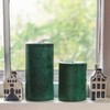 Kindred Essence Balsam Fir Scented Pillar Candles for Christmas Holiday