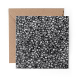 1 x Greeting Card BW - Cranberries Fruit Berries Healthy Living - Blank Birthday Celebration Anniversary #37840