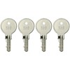 4-Pack CH506 Replacement Keys for Truck Tool Box RV Compartment