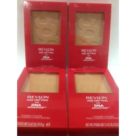 REVLON 4 X Revlon Age Defying with DNA Advantage Powder, DEEP #25- New & Sealed Compact
