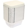 GSL - 25 x Aluminium Foil Food Containers + Lids