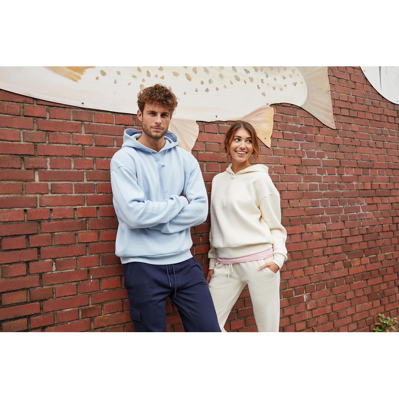 James & Nicholson Men's Lounge Hoody - Comfortable and Lightweight