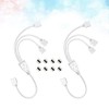 DOITOOL RGB Led Strip Splitter Cable Kit 2 Way Splitter