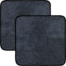 Erwin Müller Microfibre Cloth Pack of 2 Microfibre Grey Size 40 x 40 cm