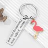 3 Pieces Flamingo Keychains, Cute Keychains, Creative Keychains, Gift Keychains,