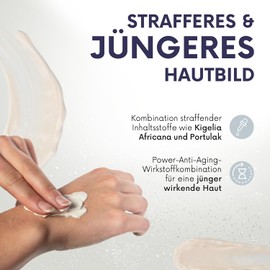 EFFECTXMED – Luxury Glow Skin Boost Anti-Falten Creme 50ml – Hochwirksame Nachtcreme Feuchtigkeitscreme mit pflanzl. Extrakten entwickelt von Dr. Margrit Lettko– Medizinische Anti-Aging Gesichtscreme