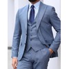 DiBanGu Solid Tie - Conjunto de corbata y pañuelo de