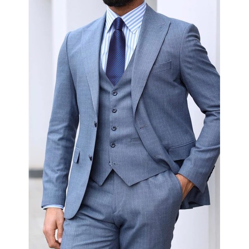 DiBanGu Solid Tie - Conjunto de corbata y pañuelo de