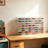for 64 Slot 1/64 Scale Matchbox Wheels Toy Car Display