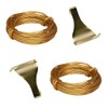 Picture Rail Hooks Dado Rail Picture Hooks Brass Plated Antique