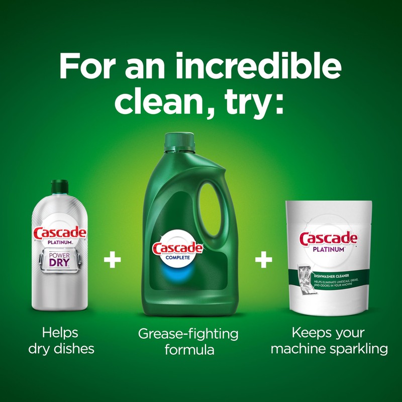 Cascade Complete Gel All-in-1 Dishwasher Detergent - Citrus breeze -