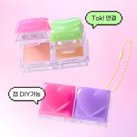 peripera Tok Blush Keycap (26 Colors) - 01 Q Queen's Coral