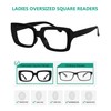 Eyekepper Pack of 4 Stylish Glasses for Women - Black