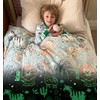 Kids Glow in The Dark Blanket - Kids Fleece Blankets