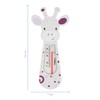 Baby Safe Floating Bath Thermometer GIRAFFE (Grey)