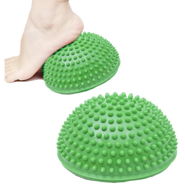 A'sTool Balance Balls, Foot Pole, Hemisphere, Set of 2 (Blue)