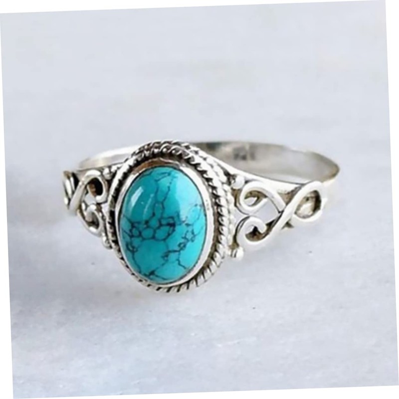 TEHAUX Pcs Elegant Ring for Women Western Jewelry Vintage Style