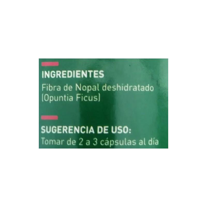 NUTRICION 2000 Capsulas De Fibra De Nopal 100% Natural 150cap