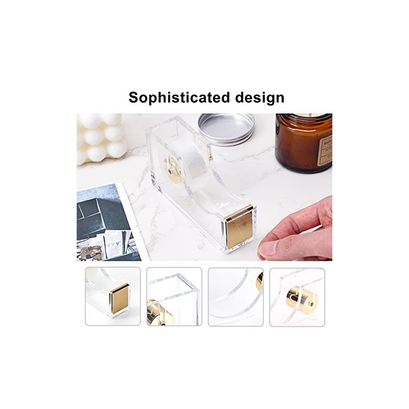 EOOUT Gold Office Supplies Set - Complete Desk Accessories