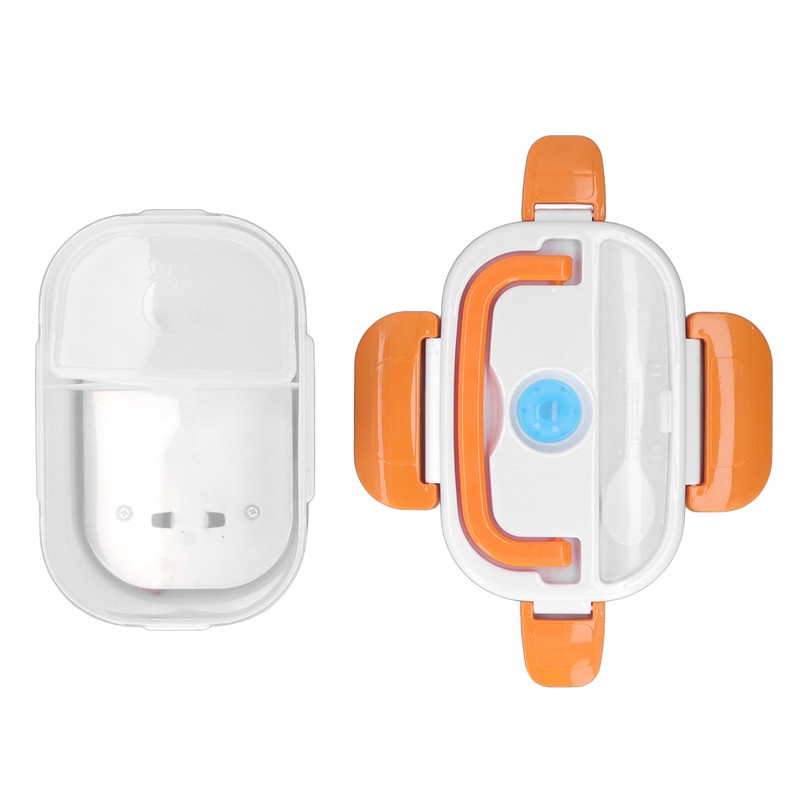 Electric Lunch Box Split Household Mini Portable Multifunctional Orange Electric
