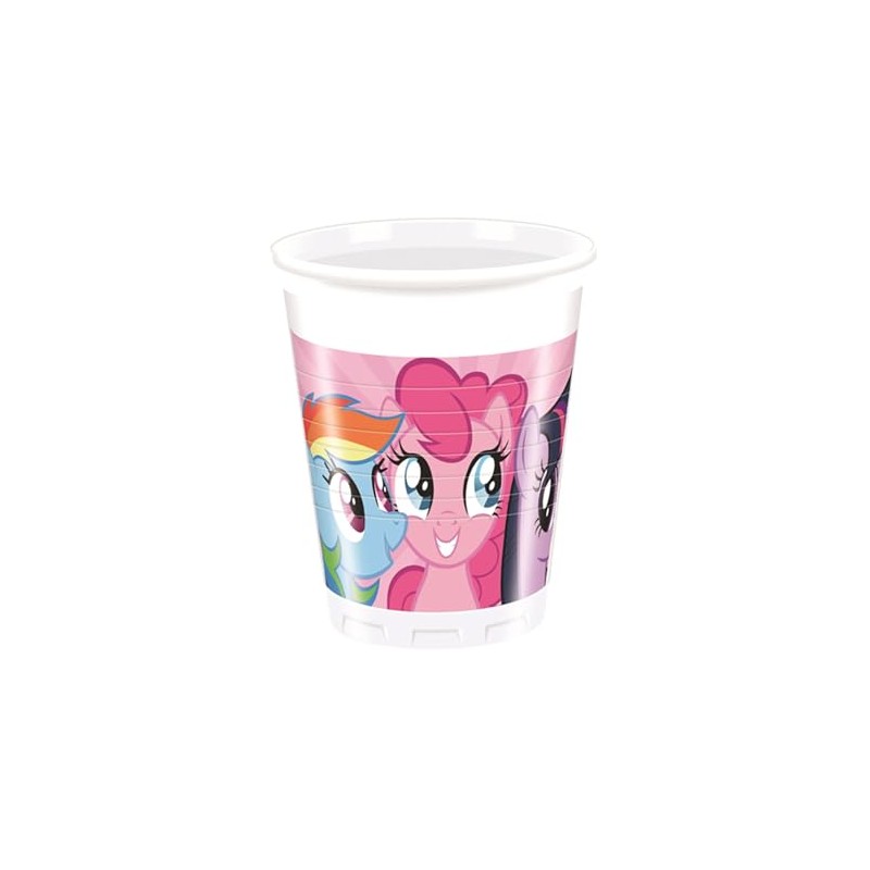 Hasbro 55659 My Little Pony Party Decoration Cups Plastic, 200