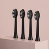 Elektrische Zahnbürstenköpfe, Ersatz-Elektrozahnbürstenköpfe mit Hochfesten Weichen Borsten für Y1 (BLACK)