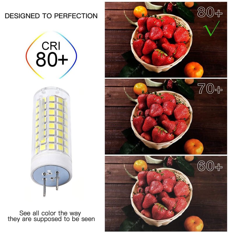 Edearkar G8 LED Light Bulbs 10W (Equivalent to 100W Halogen