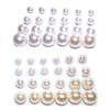 Fashion Jewelry ~ White and Cream Faux Pearls Mix Sizes