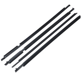 GXYWADY 4 Pcs Outside Window Seal Trim Belt Weatherstrip Moulding Replacement for RAV4 Base & Limited & Sport Sport 2006 2007 2008