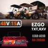 Lztsuply 48V 15Amp Golf Cart Battery Charger for EZGO RXV