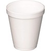 8OZ Foam Cups for Hot & Cold Drinks With Lids,