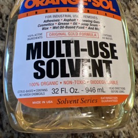 Orange-Sol De-Sovl-it Contractors Solvent 10131 32 OZ - NEW PRESENTATION!
