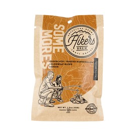 Hikers Brew Coffee - "Some Mores" - 4 Pack - 1.5oz Venture Pouches - S'mores Flavored Coffee - Ground Coffee