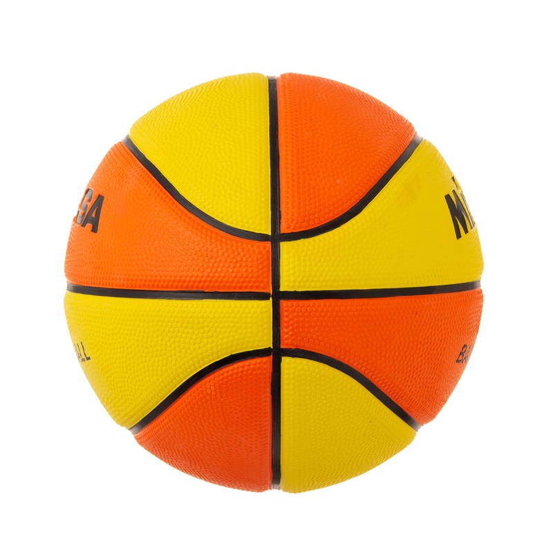 MIKASA B3JMR-YO Basketball No. 3 (Juniors and Kids) Rubber Yellow/Orange