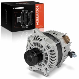 A-Premium Alternator Compatible with Subaru Impreza 2015-2016, Crosstrek 2016-2017, XV Crosstrek 2015, WRX 2015-2021, 2.0L, 12V 130A 6-Groove Clutch Pulley Clockwise, Replace# A2TX5081, 23700-AA910