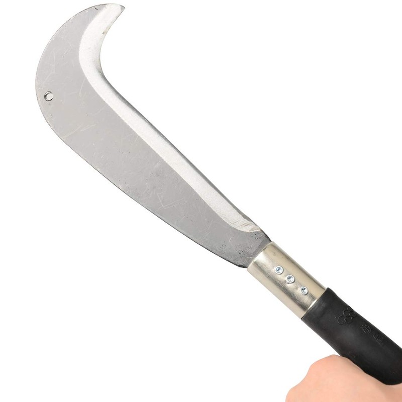 Zelin Machete with Heavy Duty Construction Black Plastic Handle,Ergonomic No-Slip