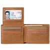 FALAN MULE Wallet for Men Genuine Leather RFID Blocking Bifold