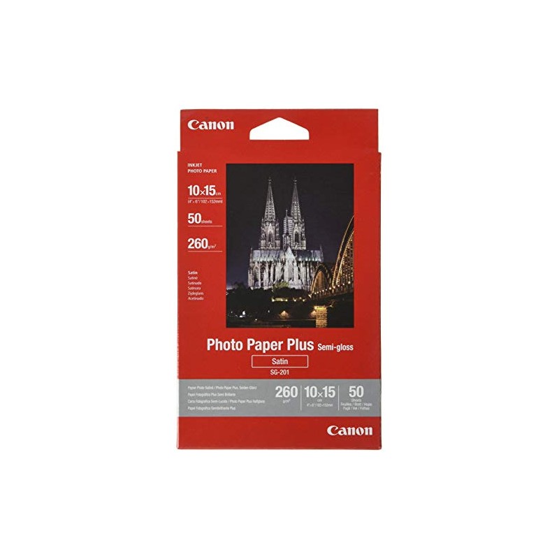 CanonSG2014X6 Original Original 1686B015-100x150mm 50 Sheets Semi-Gloss Photo Paper