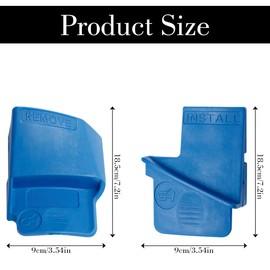 GLADFRESIT 2Pcs Stretch Belt Remover and Installer, Auto Elastic Belt Disassembly Tool Stretch Auxiliary Belt Removal Tool