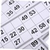 BESPORTBLE 1 Set Bingo Game Double Sided Number Cards Wooden
