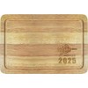'New Beginnings for a Bright 2025' Wooden Chopping/Cutting Board (WB00085138)