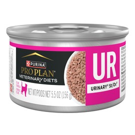 Purina Pro Plan Veterinary Diets UR Urinary St/Ox Feline Formula Wet Cat Food - (Pack of 24) 5.5 oz. Cans