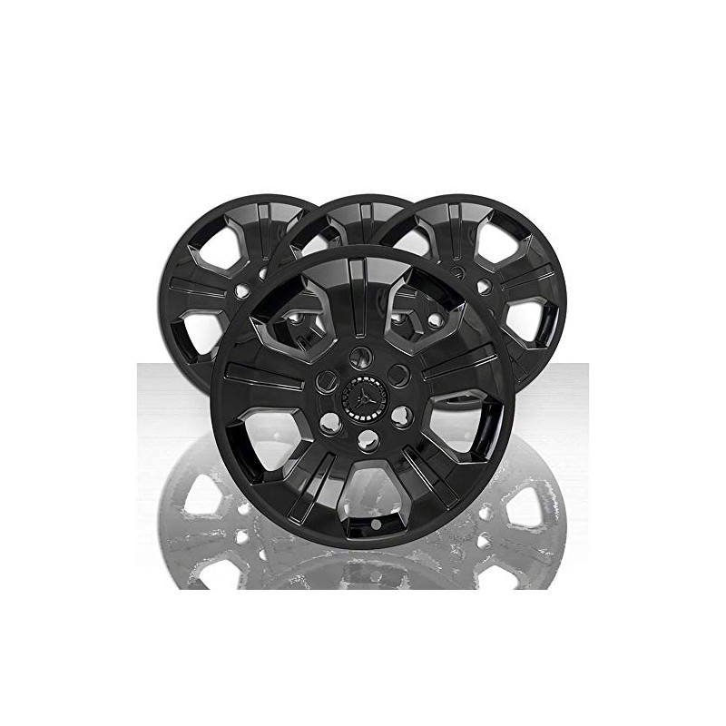 Brighter Design Set of 4 Black 5 Spoke 18" Wheel